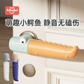 Crocodile silicone door handle cover - anti-collision, anti-static, child safety door handle protector