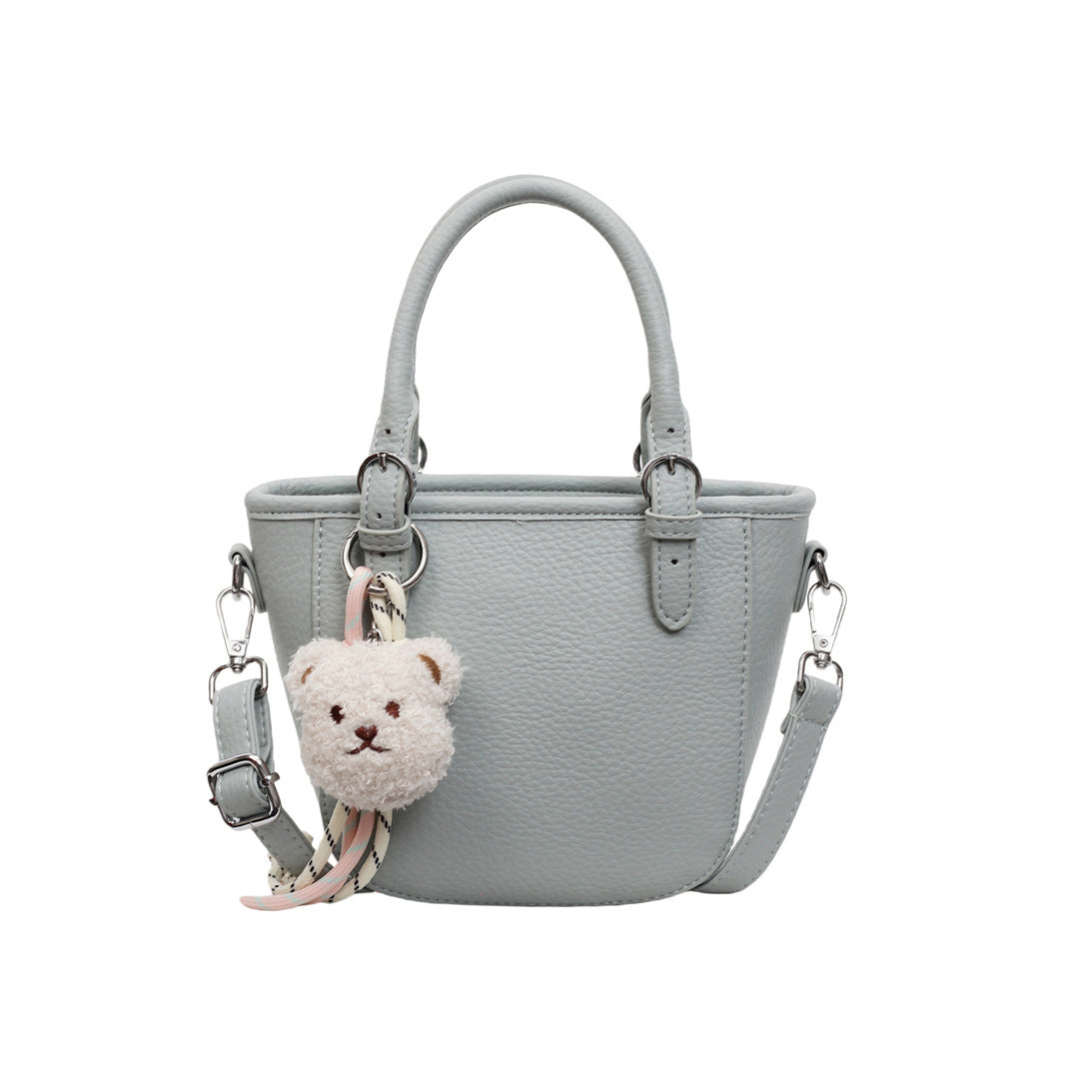 Foreign order advanced sense simple portable small bag women's 2025 new foreign style shoulder bucket bag commuter messenger bag