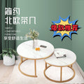 Coffee table living room for home round small table small apartmentaccessible luxurycasual modern rental house tea table new arrival small coffee table