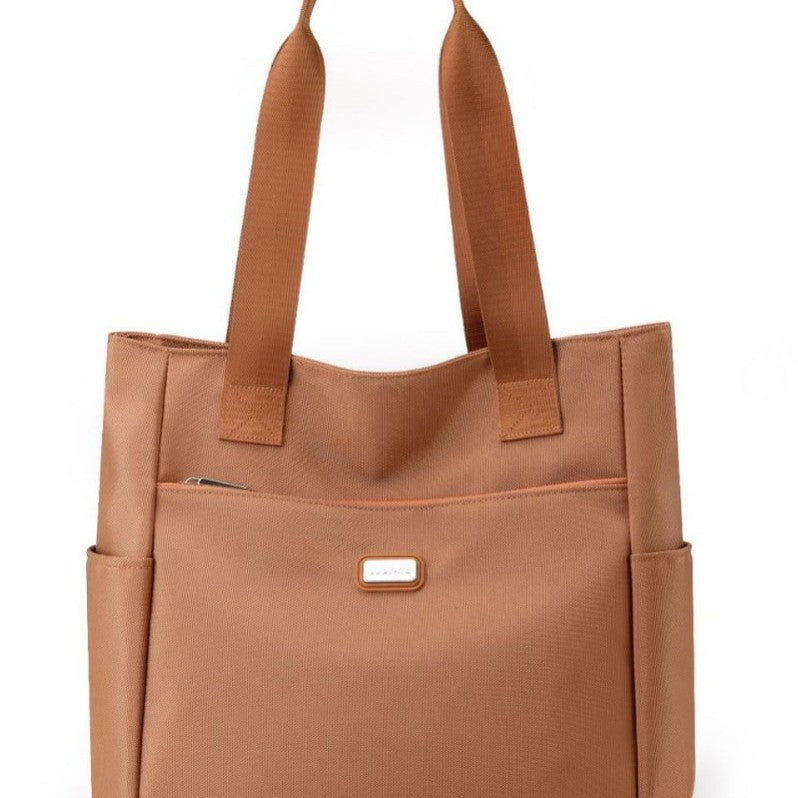 New fashion tote bag large capacity canvas bag handbag high sense commuting shoulder bag Oxford cloth bag