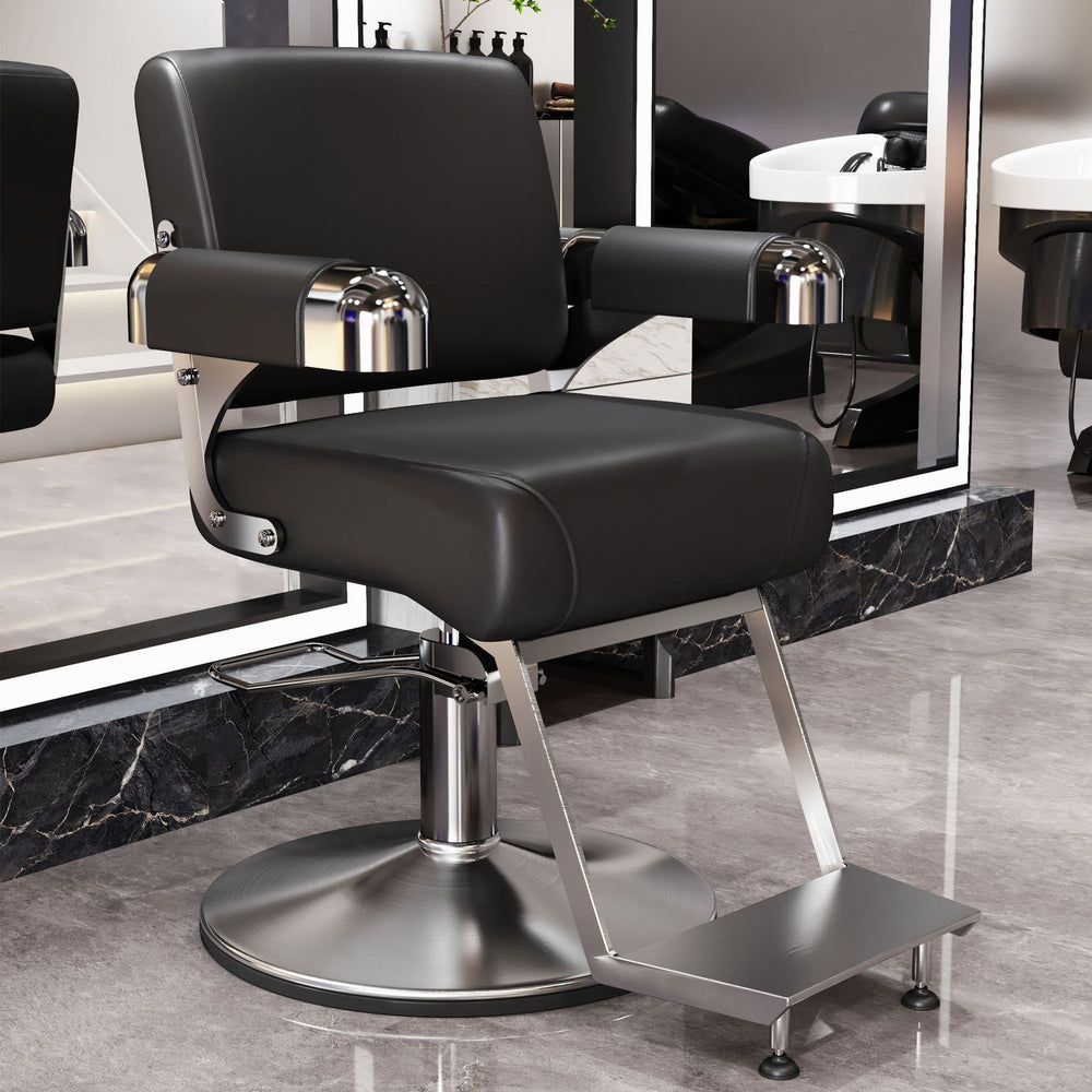 High-end barber shop chair, hair salon special hairdressing stool, casual hair cutting chair, popular perm and dyeing seat, beauty salon chair