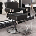 High-end barber shop chair, hair salon special hairdressing stool, casual hair cutting chair, popular perm and dyeing seat, beauty salon chair