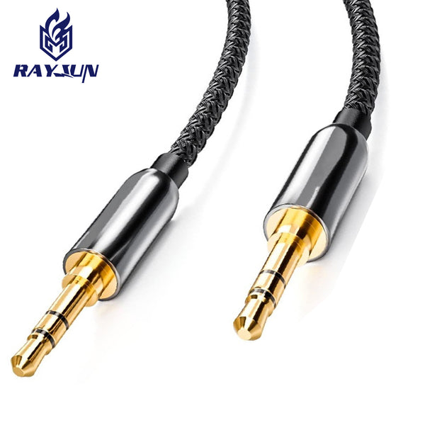 Wholesale aux audio cable 3.5mm straight curved head flat spring cable for car use earphones mobile phone speakers audio cable
