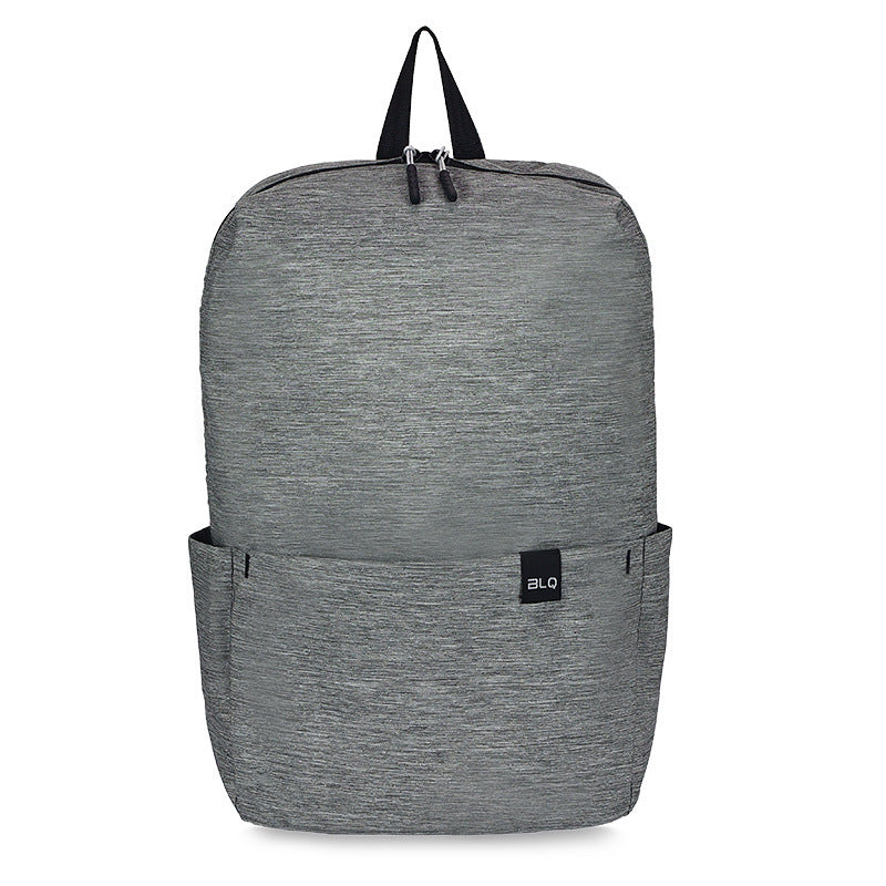 New spring outing backpack: fresh color combinations, small bag, perfect for middle and high school students, college students, everyday commuting, lightweight, breathable, and color block design