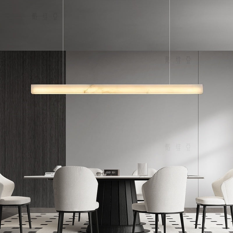 Restaurant chandelier normcore all copper modern new chinoiserieaccessible luxury designer natural marble bar island bench bench chandelier