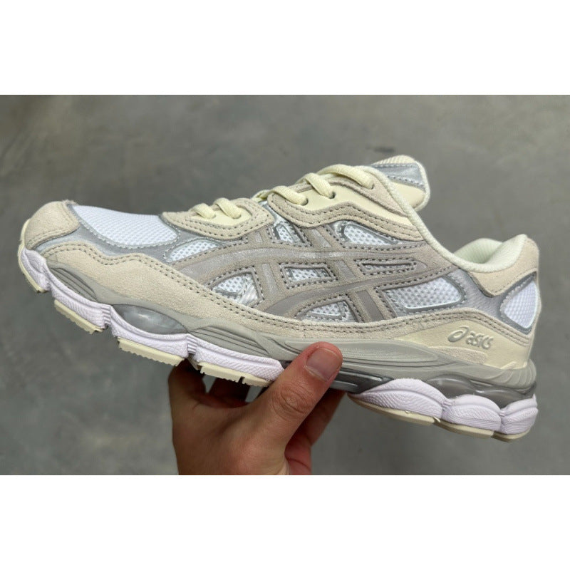 new arrival pure original arthur gel nyc sports shoes for men and women, same style patchwork upper, low-top height-increasing running shoes
