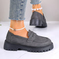 autumn new arrival: british style low-heel slip-on loafers - women's plus size export quality leather shoes for cross-border e-commerce