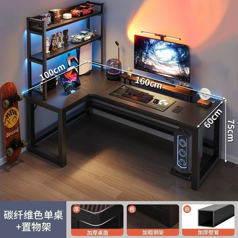 Computer desk desktop home electric competition table and chair bedroom corner office table new chinoiserie large desk student study table