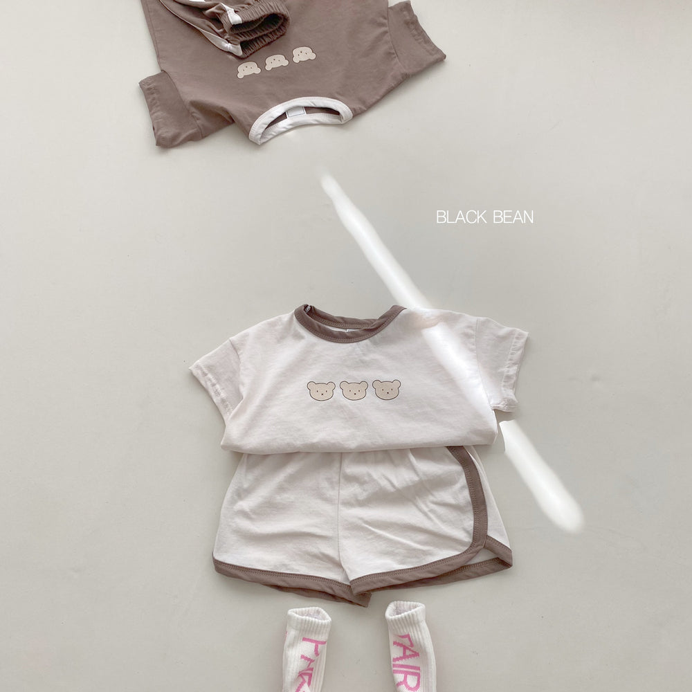 new korean style ins summer baby short-sleeve and shorts set, toddler and child unisex pajamas/loungewear