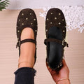 spring/autumn new arrivals: women's flat shoes for cross-border e-commerce, plus sizes available. 0.5cm heel height difference. wholesale options available. dropshipping to  and