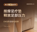 Lcd display rechargeable foot pad massager micro-current micro-electric pulse relaxes foot nerves and relieves soreness and numbness