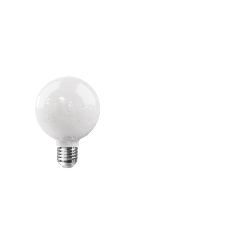 Full spectrum eye protection led dragon ball bulb, tri-color dimmable e27 screw base energy saving light, flicker-free round bulb for home use