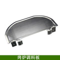 Bbq grill outdoor bbq rack accessories storage rack storage basket seasoning board bbq pan frying pan tool supplies complete set