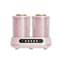 Double-cavity washing machine - small, automatic, portable mini washing cup for cleaning socks, underwear, and lingerie