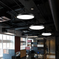 Mahjong table extendable height adjustable pendant light - commercial grade, ultra-bright, ideal for mahjong parlors, offices, restaurants, and industrial style spaces