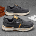 Men's 2026 summer canvas shoes - chunky sole casual sneakers, retro breathable athletic shoes, versatile comfortable everyday casual shoes