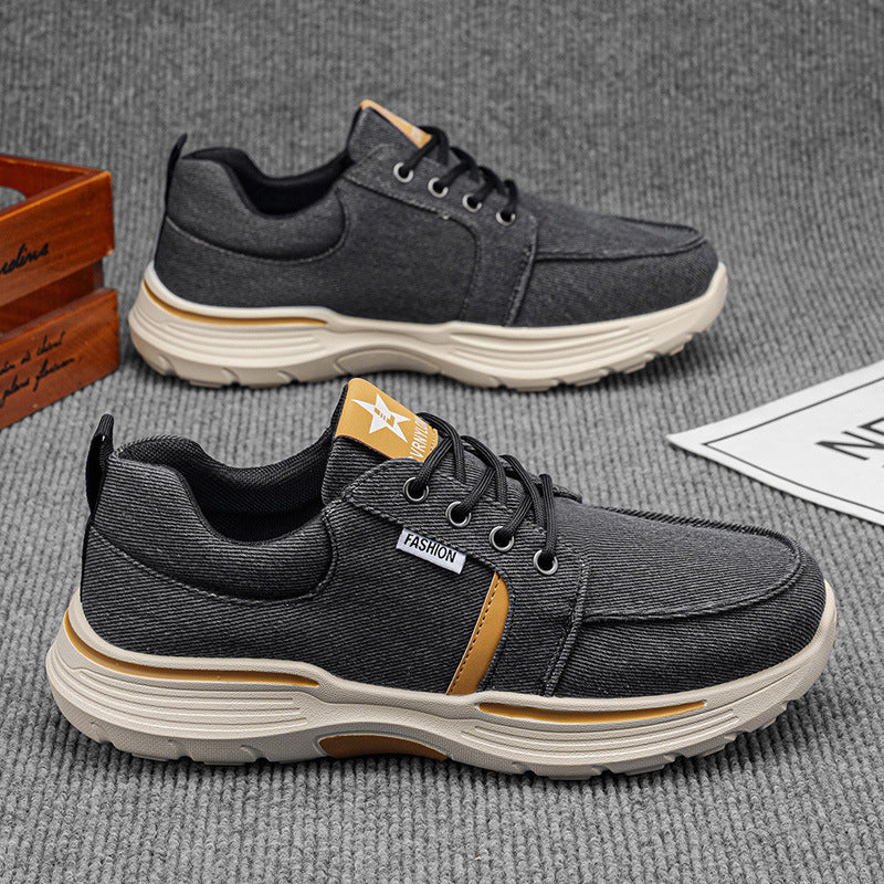 Men's 2026 summer new lightweight slip-on canvas shoes - breathable, comfortable, minimalist, stylish, and versatile everyday footwear