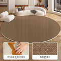 Carpet living room bedside sofa bedroom no-wash and wipeable round  new style accessible luxuryclassy sense no-maintenance floor mat