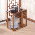 South american walnut solid wood water kettle tea cabinet solid wood storage tea side cabinet car chinoiseriemovableall-in-onefor home