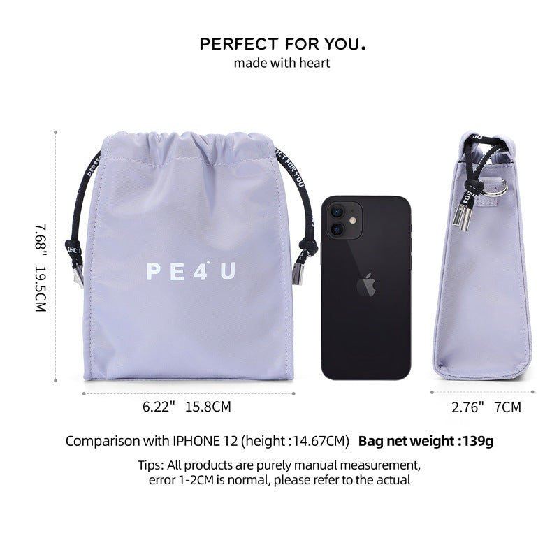 Foreign trade  nylon messenger bag Korean version of versatile high-end shoulder bag large capacity lightweight small bag canvas women