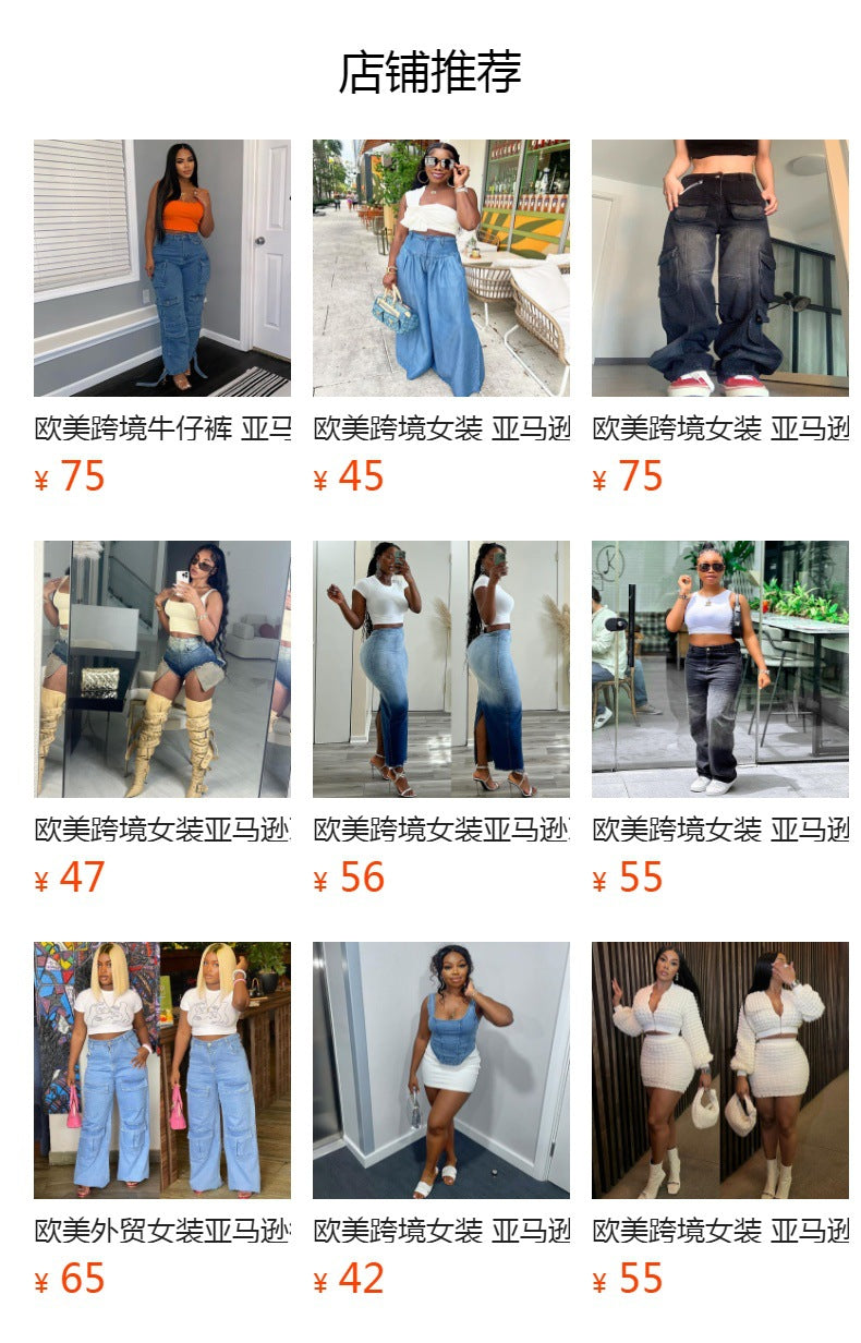 European and american cross-border women's fashion: -style, instagram-worthy, sexy, and spicy high-waisted pleated mini skirt with zipper