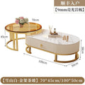 Cream style slate coffee table living room for homeaccessible luxury modern casual small apartment tea table popularfor home living room coffee table
