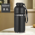 316 double-layer vacuum sports thermal water cup outdoor cycling hiking water bottle with rope popular cup engraved logo