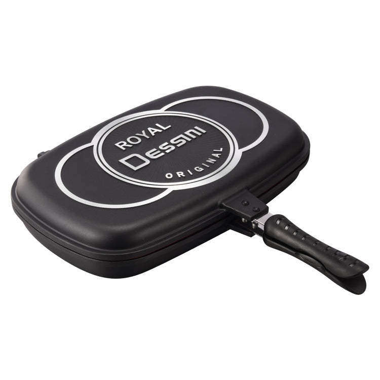 Personalizedoem double-sided smokeless non-stick baking pan frying pan steak barbecue pot royal dessini die-cast aluminum pot