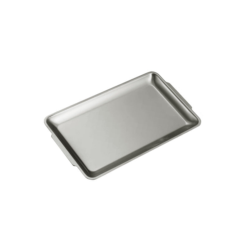 Korean style 304 stainless steel rectangular plate, korean bbq plate, serving dish, sushi plate, flat plate, tray, barbecue plate