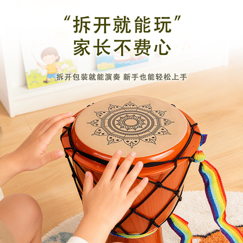 Children's educational hand drum toy - perfect for toddlers, beginners, kindergarten, and early childhood education - african drum percussion instrument