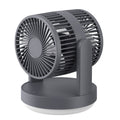 25 new japanese and korean double-head circulating fan office desktop double motor high wind usb light desktop fan