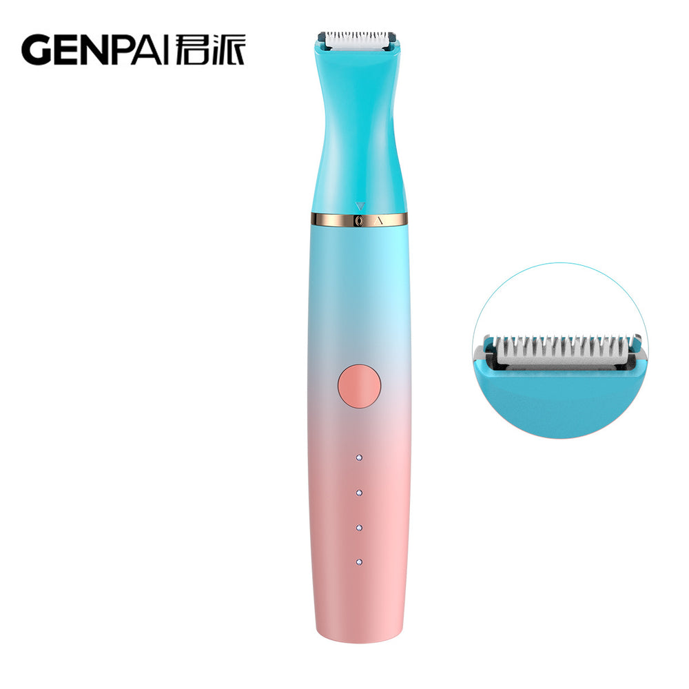 Women's epilator hair removal device - 4-in-1 multifunctional portable rechargeable shaver for nose, legs, eyebrows, and home use
