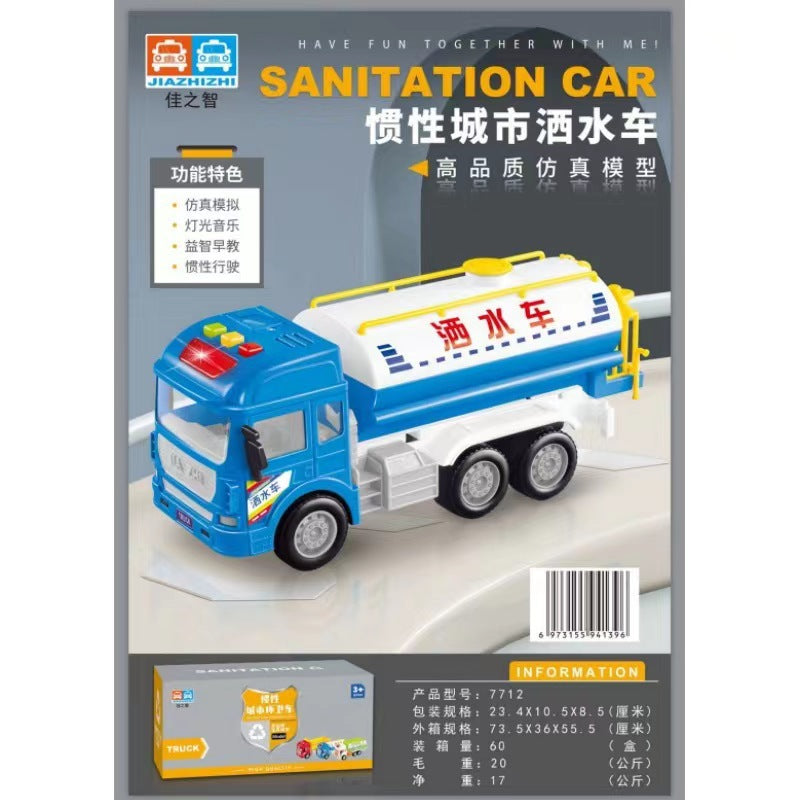 simulation engineering vehicle series multi-functional school bus mixer truck kids early education educational toy car model gift