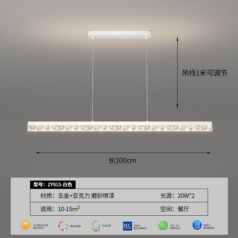 Italian minimalist living room light ceiling light modern minimalist atmosphere full spectrum eye protection bedroom light whole house lighting package