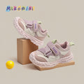 autumn new children's sports shoes mesh boys' running shoes non-slip soft sole girls' sneakers chunky sneakers