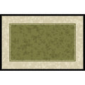 Cooling ice silk mat cream style green living room carpet new summer bedroom no-wash wipeable mat floor mat