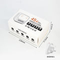 ai voice 45w gan charger - compatible with apple ipad, macbook, voice-activated fast charging adapter