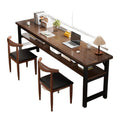 Home desk desktop computer table bedroom solid wood bench desk office desk student writing desk simple square table