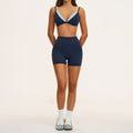 nude triangle cup intimates autumn thin style no steel ring sports suit beautiful back thin shoulder strap fitness suit 6116