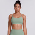 New cloud-feel yoga top: criss-cross back yoga bra tank top - breathable, quick-drying fitness sports bra for women