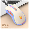 Dazzling silver fox xyh52 wireless 2.4g bluetooth dual-mode mouse - rechargeable, low-profile design for office and gaming