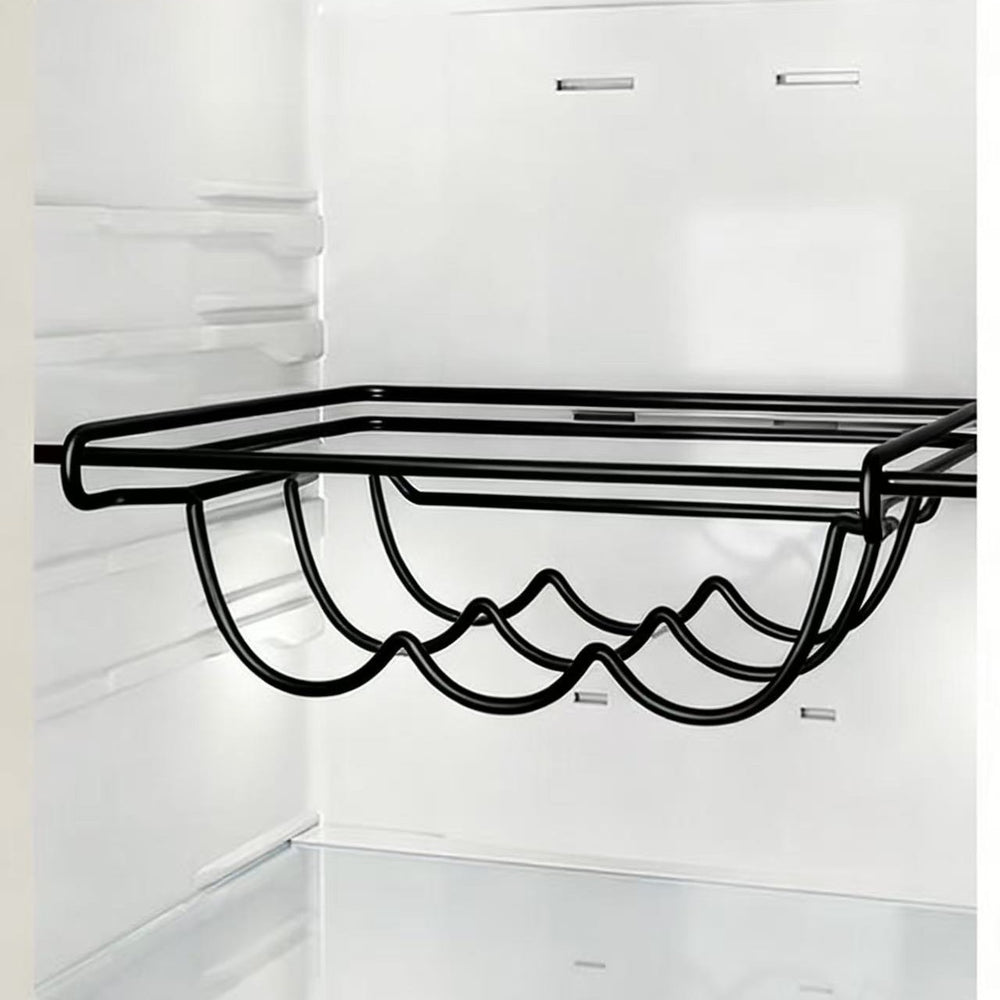 Creative iron art daily household kitchen supplies storage rack refrigerator organizer shelf beer rack