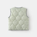 Babylon baby vest belly vest baby reversible autumn and winter style quilted kids vest vest imitation down