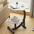 Sofa side table, living room, for home bedside small coffee table, modern storage rack, casual bedside table, bedroom bedside small table