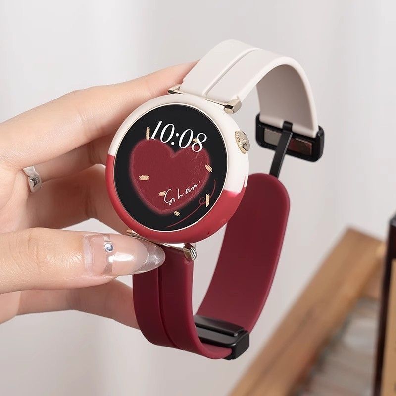 Bestselling dual-payment round screen smartwatch for high school girls - stylish, nfc access, ai assistant, fitness tracker (instagram hot item)