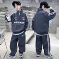 Boys' spring outfit set : new spring sweatshirt for mid-to-large children, stylish and trendy boy's spring/autumn sportswear