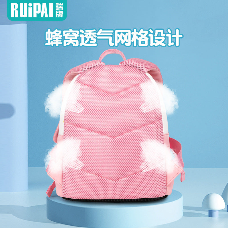 New ultra-light spine protection children's schoolbag kindergarten small class 3-year-old baby cute girl primary school backpack