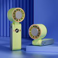 2026 cross-border southeast asia high-speed handheld fan - mini foldable semiconductor outdoor portable cooling fan