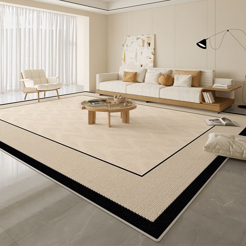 Distribute living room carpets  new style no-wash and wipeable sofa cream style waterproof bedroom bedside high-end floor mat