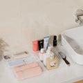transparent drawer storage box suit desktop dressing table cosmetics storage box sundries storage divider box
